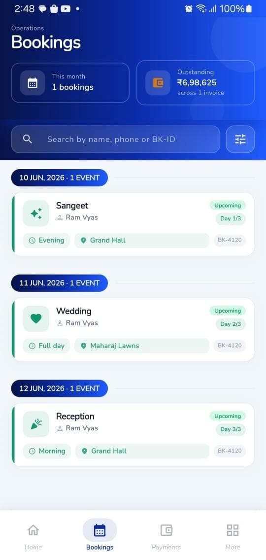 Bookings